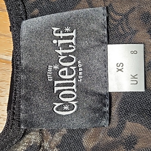 Collectif Spooky Mesh Dress - Picture 11 of 12